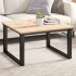 Tablero de mesa rectangular 2 uds madera de pino 80x40x1,7