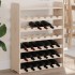 Botellero con tablero superior madera maciza pino 67,5x25x87