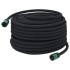 Manguera porosa para jardín caucho negro 16 mm 50