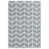 Alfombra exterior ARAKIL PP gris 140x200