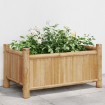 Jardinera de bambú 50x30x25 cm