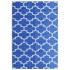 Alfombra exterior ARAKIL PP azul 140x200