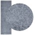 Alfombra peluda de pelo largo moderna PAMPLONA azul 80x250
