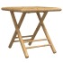 Mesa plegable de jardín de bambú 45x45x45