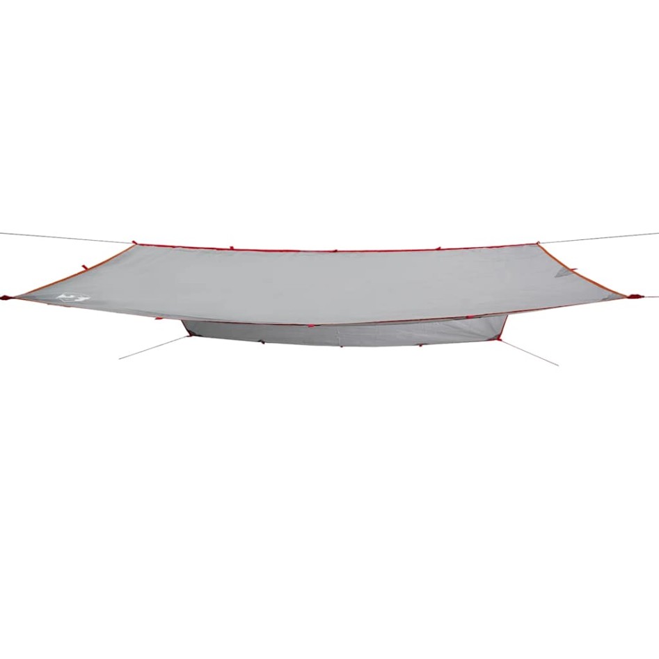 Lona de camping impermeable gris y naranja 400x294