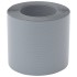 Pantallas privacidad jardín 10 uds PVC gris 252,5x19
