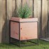 Jardinera de madera maciza de abeto Douglas 40x40x50