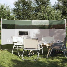Cortaviento de camping impermeable verde 366x152x152