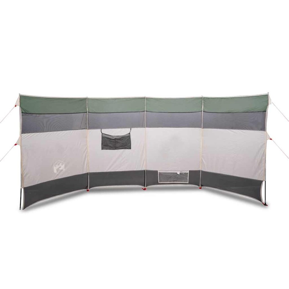 Cortaviento de camping impermeable verde 366x152x152