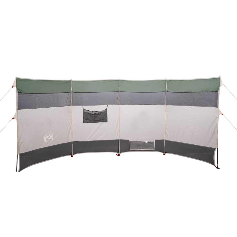 Cortaviento de camping impermeable verde 366x152x152