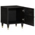 Mesita de noche de madera maciza de mango 40x33x46