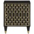 Mesita de noche de madera maciza de mango 40x33x46