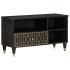 Mueble de TV madera maciza de mango 80x33x46