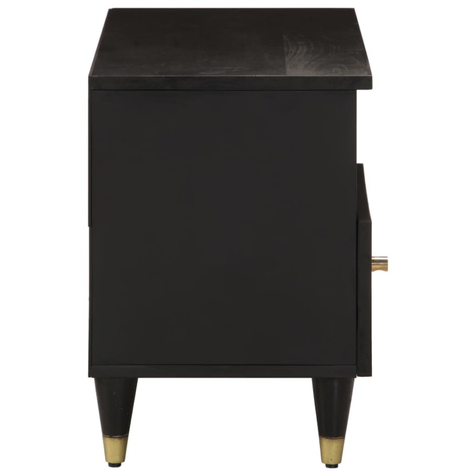 Mueble de TV madera maciza de mango 80x33x46