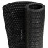 Toldo para balcón ratán sintético negro 500x90