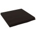 Estante pared madera roble tratada marrón oscuro 40x40x(2-4)