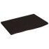 Estante de pared madera roble tratada marrón oscuro 60x40x2
