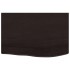 Estante de pared madera roble tratada marrón oscuro 60x40x2