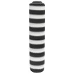 Red de privacidad HDPE gris antracita y blanco 3,6x10 m 75 g/m²