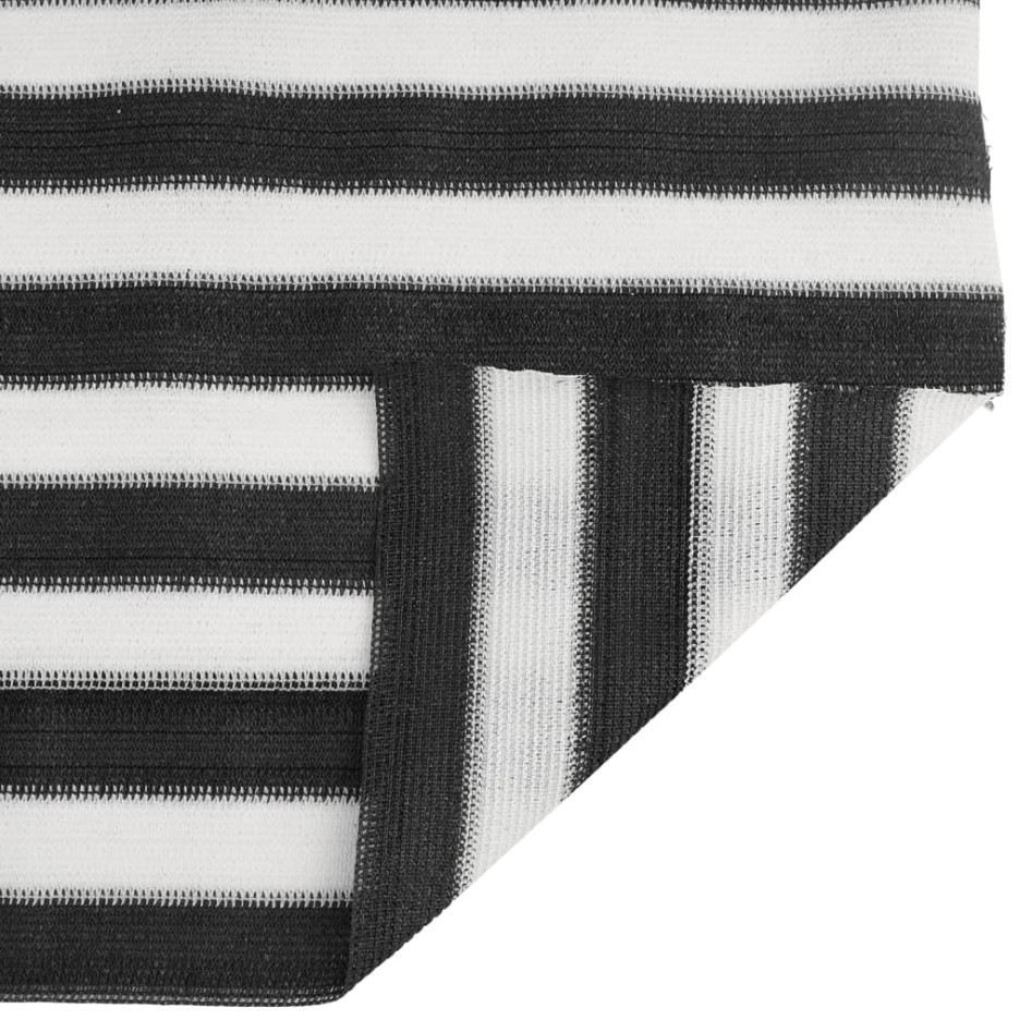 Red de privacidad HDPE gris antracita y blanco 3,6x10 m 75