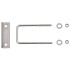 Conector en U para postes de valla 25 sets 60x40