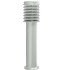 Lámpara de suelo de exterior con enchufe acero inoxidable 60