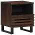 Mesita de noche de madera maciza de mango 40x34x46