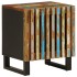 Mesita de noche de madera maciza reciclada 40x34x46