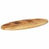 Tablero de mesa ovalado madera maciza de mango 100x40x2,5