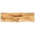Tablero de mesa borde natural madera maciza mango 100x20x3,8