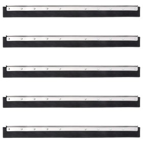 Cabezal de escobilla de goma de suelo 5 unidades 75x2x5