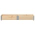 Jardinera de madera maciza de pino 150x50