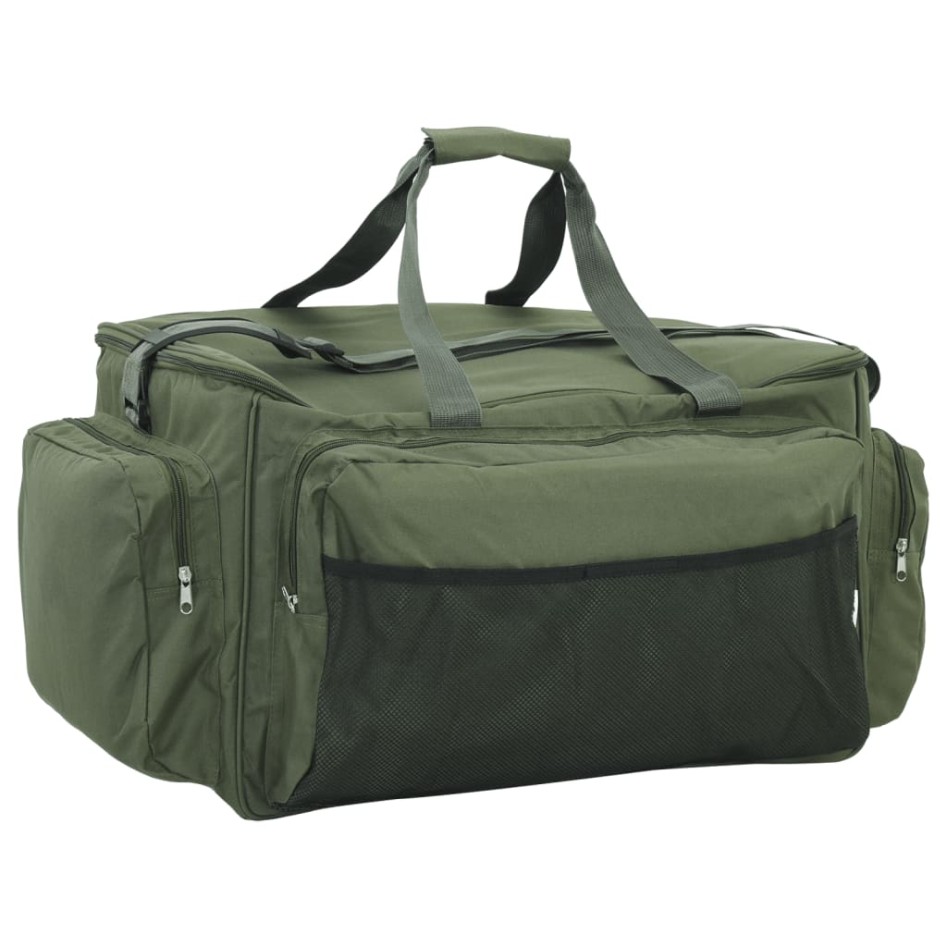 Bolso de pesca impermeable tela Oxford verde
