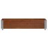 Collar de palet madera maciza de pino marrón 100x50