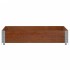Collar de palet madera maciza de pino marrón 100x100