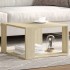 Mesa de centro madera ingeniería roble Sonoma 51,5x51,5x30
