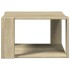 Mesa de centro madera ingeniería roble Sonoma 51,5x51,5x30