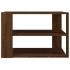 Mesa de centro madera ingeniería roble marrón 59,5x59,5x40