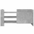 Mueble de TV madera ingeniería gris hormigón 80x35x40
