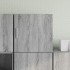 Armario de pared madera de ingeniería gris Sonoma 40x42,5x40