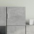 Armario de pared madera ingeniería gris hormigón 40x42,5x40