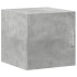 Armario de pared madera ingeniería gris hormigón 40x42,5x40