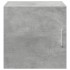 Armario de pared madera ingeniería gris hormigón 40x42,5x40