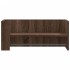 Estante de pared madera ingeniería marrón roble 70,5x35x30,5