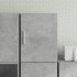 Armario de pared madera ingeniería gris hormigón 30x42,5x40