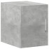 Armario de pared madera ingeniería gris hormigón 30x42,5x40