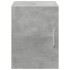 Armario de pared madera ingeniería gris hormigón 30x42,5x40