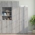 Armario de pared madera de ingeniería gris Sonoma 50x42,5x40