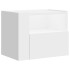Mesita de noche de pared blanco 45x30x35
