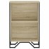 Estantería madera de ingeniería roble Sonoma 50x31x74,5